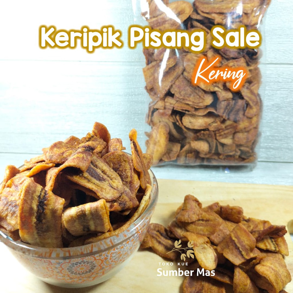 Jual PISANG SALE KERING MANIS 250 GR PISANG SALEH KERIPIK KERIPIK