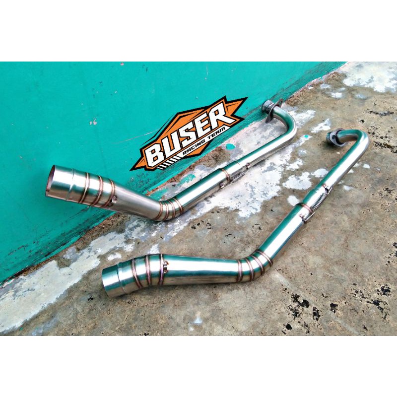 Jual Pipa Leher Knalpot Jupiter Vega Supra Kharisma Kolong Roadrace