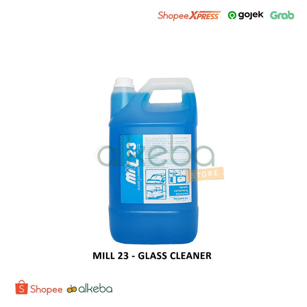 Jual Glass Cleaner Cairan Pembersih Kaca Kemasan Galon Liter Shopee