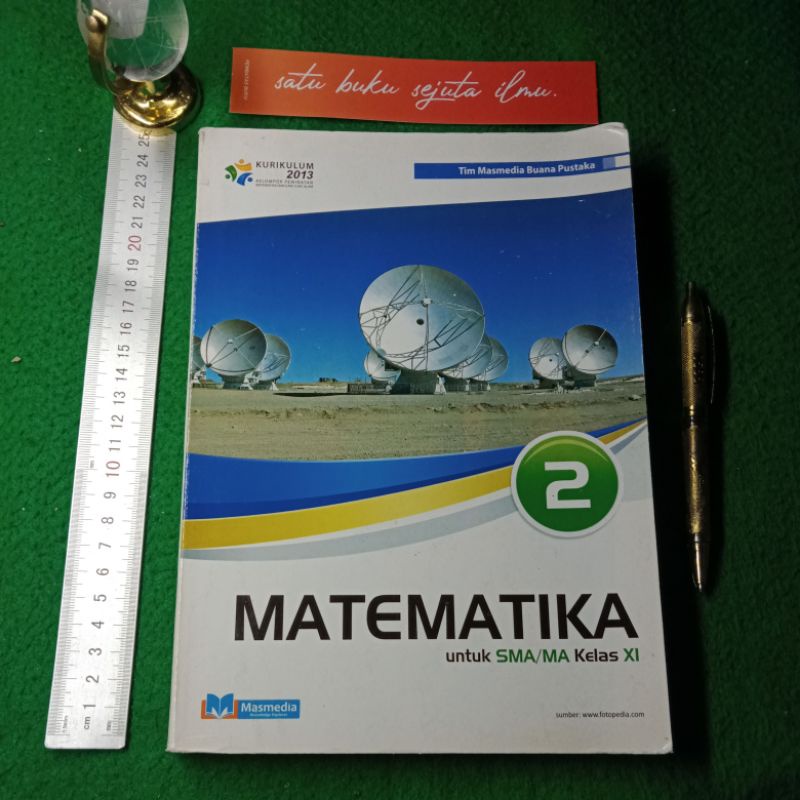 Jual Buku Pelajaran Matematika Untuk Sma Kelas Xi By Masmedia Shopee