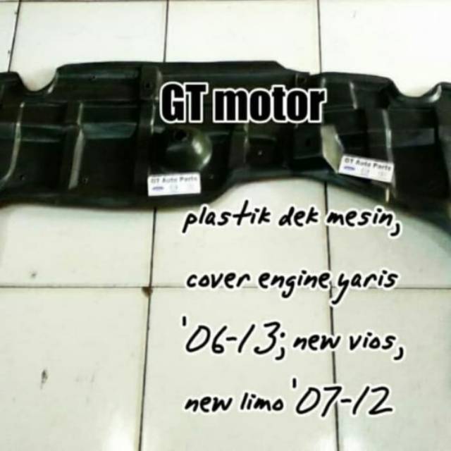 Jual Plastik Dek Mesin Cover Engine Bawah Yaris 2006 2013 New Vios