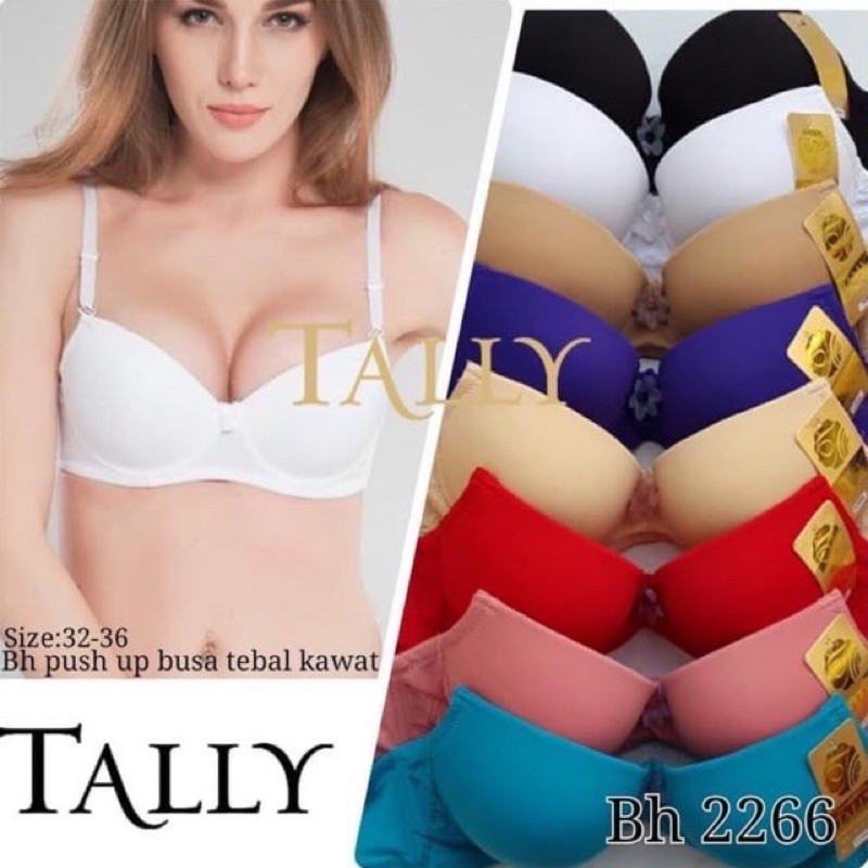 Jual BH Bra TALLY ART 2266 Push Up Bra Busa Tebal Kawat Shopee