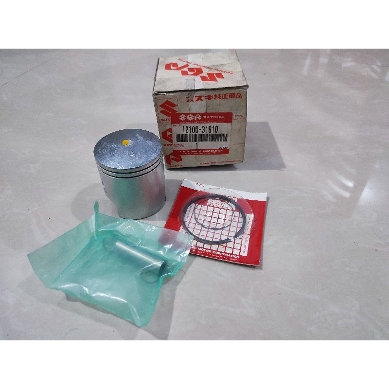 Jual Piston Kit Suzuki Tornado Crystal 110 Original SGP Shopee Indonesia