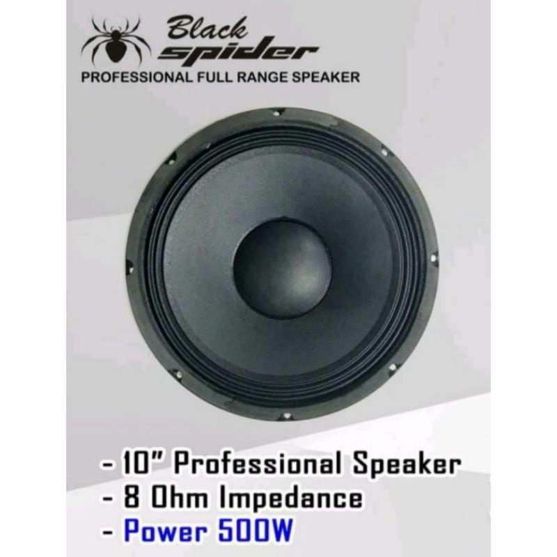 Jual Speaker Spiker BLACK SPIDER BLACK SPIDER 10MB50 Midle Midel 10