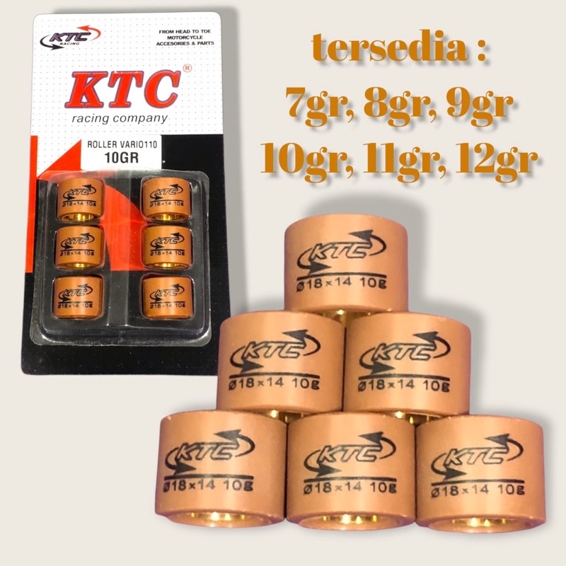 Jual Roller Racing Ktc Original Ready Motor Nmax Aerox Lexi Pcx Vario