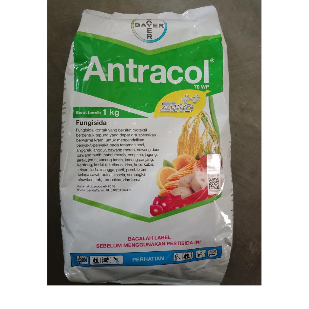 Jual Antracol 1 Kg Fungisida Antraknosa Hawar Daun Dan Bercak Kuning