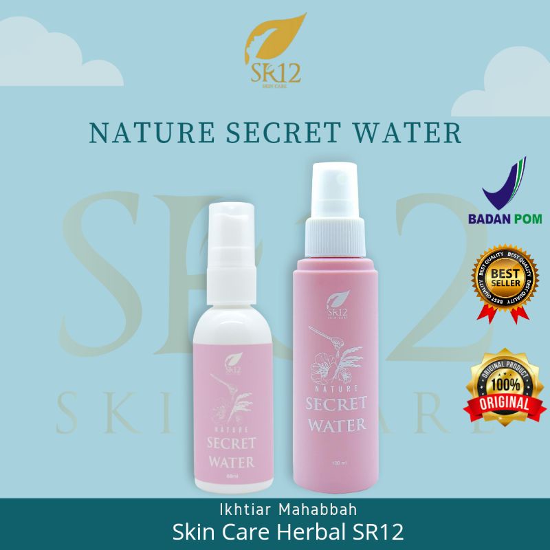 Jual Nature Secret Water SR12 Facial Spray Face Mist Penyegar Wajah