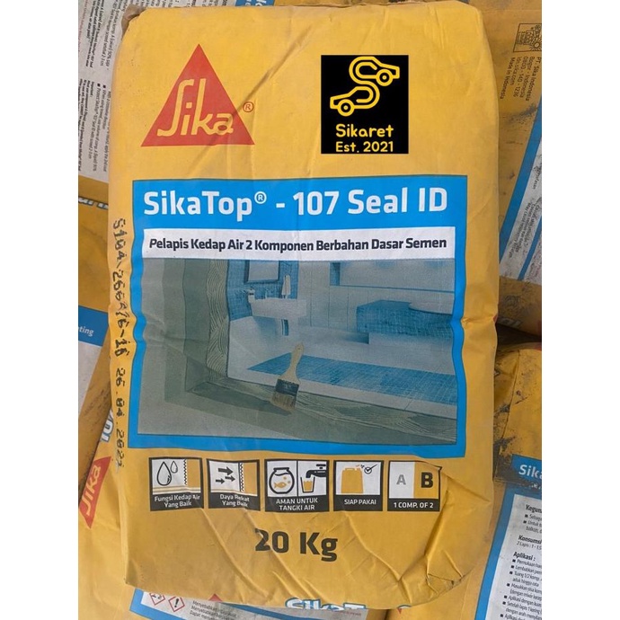 Jual Sika Top Sikatop Seal Set A B Waterproofing Shopee Indonesia