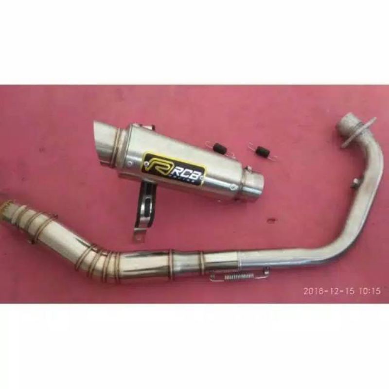 Jual TERLARIS KNALPOT RACING RCB SATRIA FU SONIC VIXION CB 150R CBR