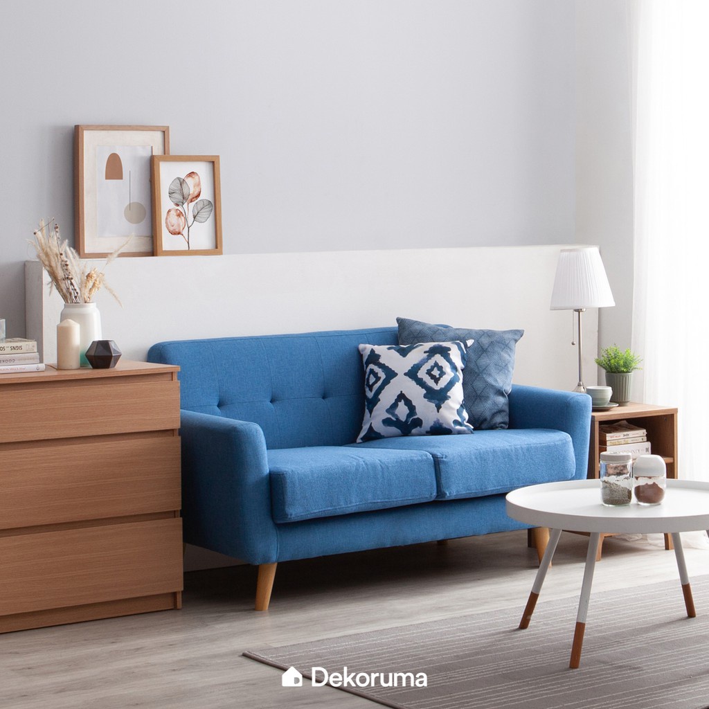 Jual Dekoruma Hara Sofa 2 Seater Kursi Sofa Minimalis Modern Ruang