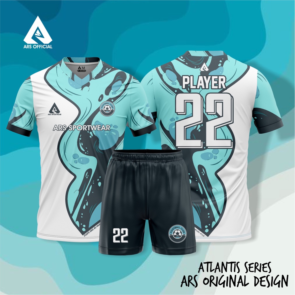 Jual Jersey Futsal Jersey Sepak Bola Printing Ars Atlantis Series