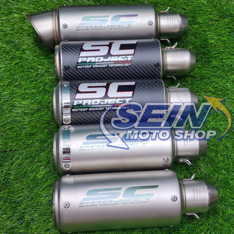 Jual Knalpot Sc Project Cr T Import Titanium Or Carbon Jaring Silencer