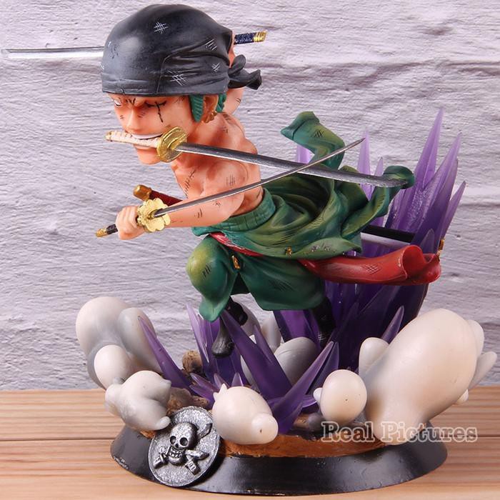 Jual Mainan Hobi Action Figure One Piece Roronoa Zoro Gk Statue Zoro