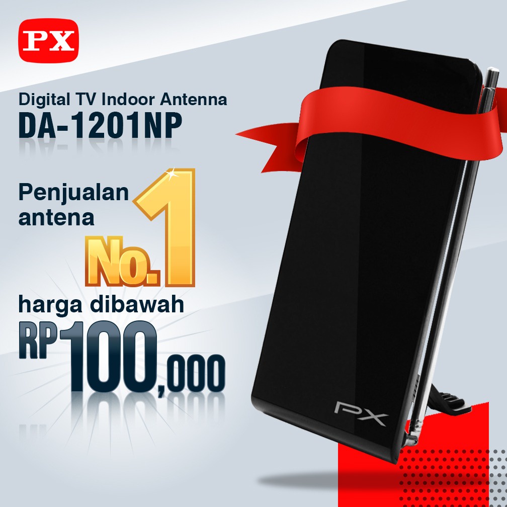 Jual ANTENNA ANTENA TV DIGITAL INDOOR DALAM PX DA 1201NP 1201 NP