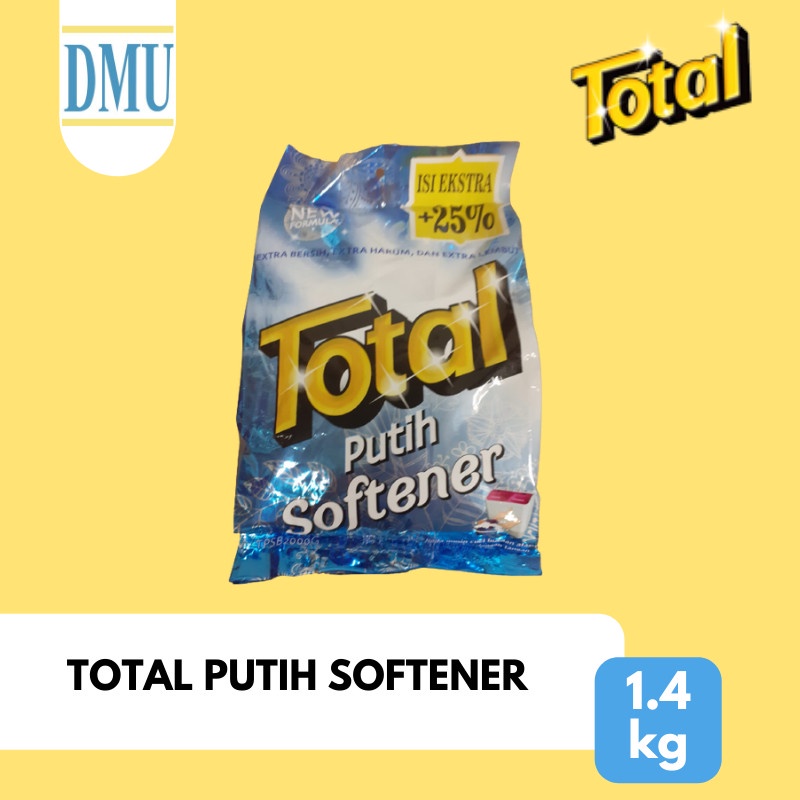 Jual Sabun Detergent Bubuk Total Putih Softener Kg Shopee Indonesia