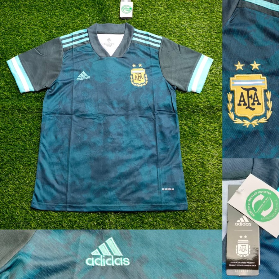 Jual JERSEY BOLA ARGENTINA AWAY COPA AMERICA 2020 GRADE ORI Shopee