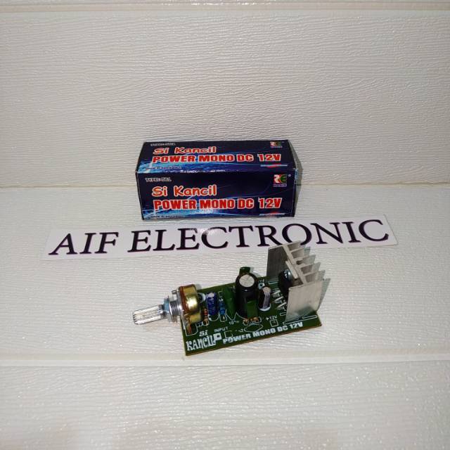 Jual Kit Mini Power Amplifier Mono Tda Si Kancil Shopee Indonesia