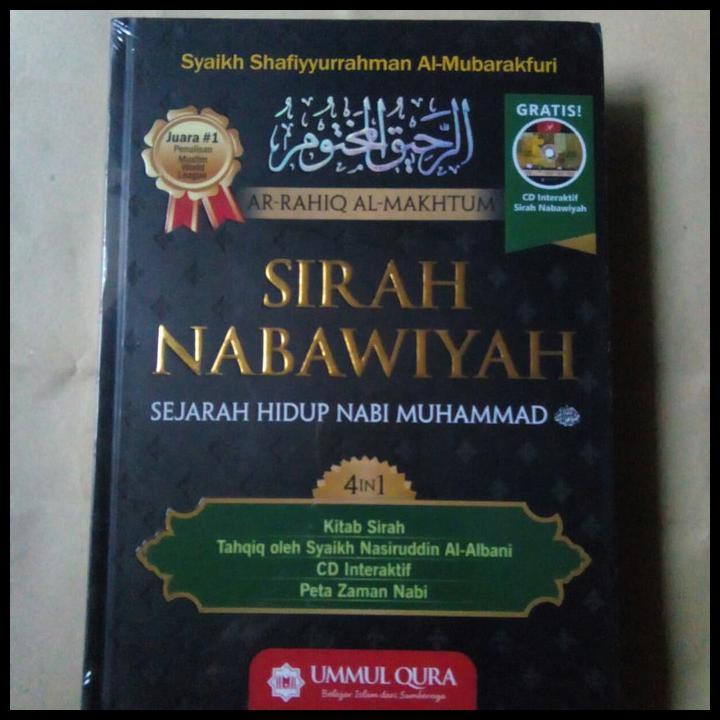 Jual Best Seller Buku Sirah Nabawiyah Sejarah Hidup Nabi Muhammad