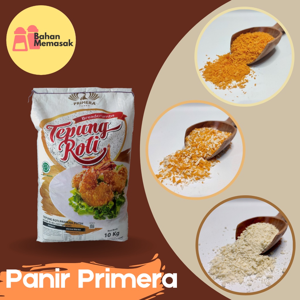 Jual Tepung Roti Kasar Panir Paneer Breadcrumbs Primera Gram Halal