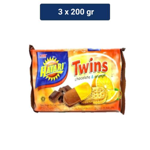 Jual Hatari Twins Biskuit Chocolate Orange X Gr Shopee Indonesia