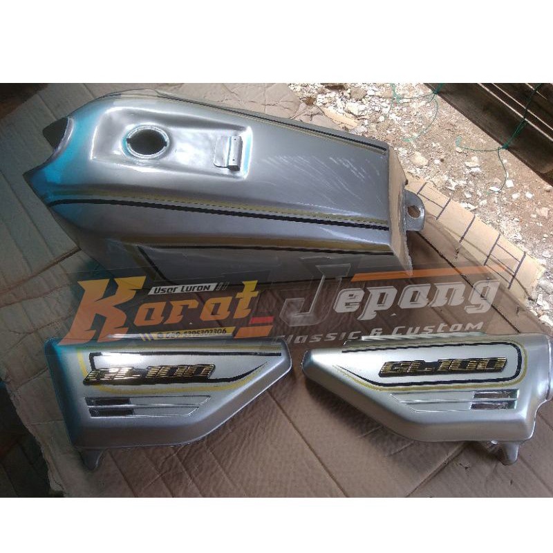 Jual TANGKI SETT TEPONG BOK AKI ACCU GL100 HONDA GL100 DETAIL