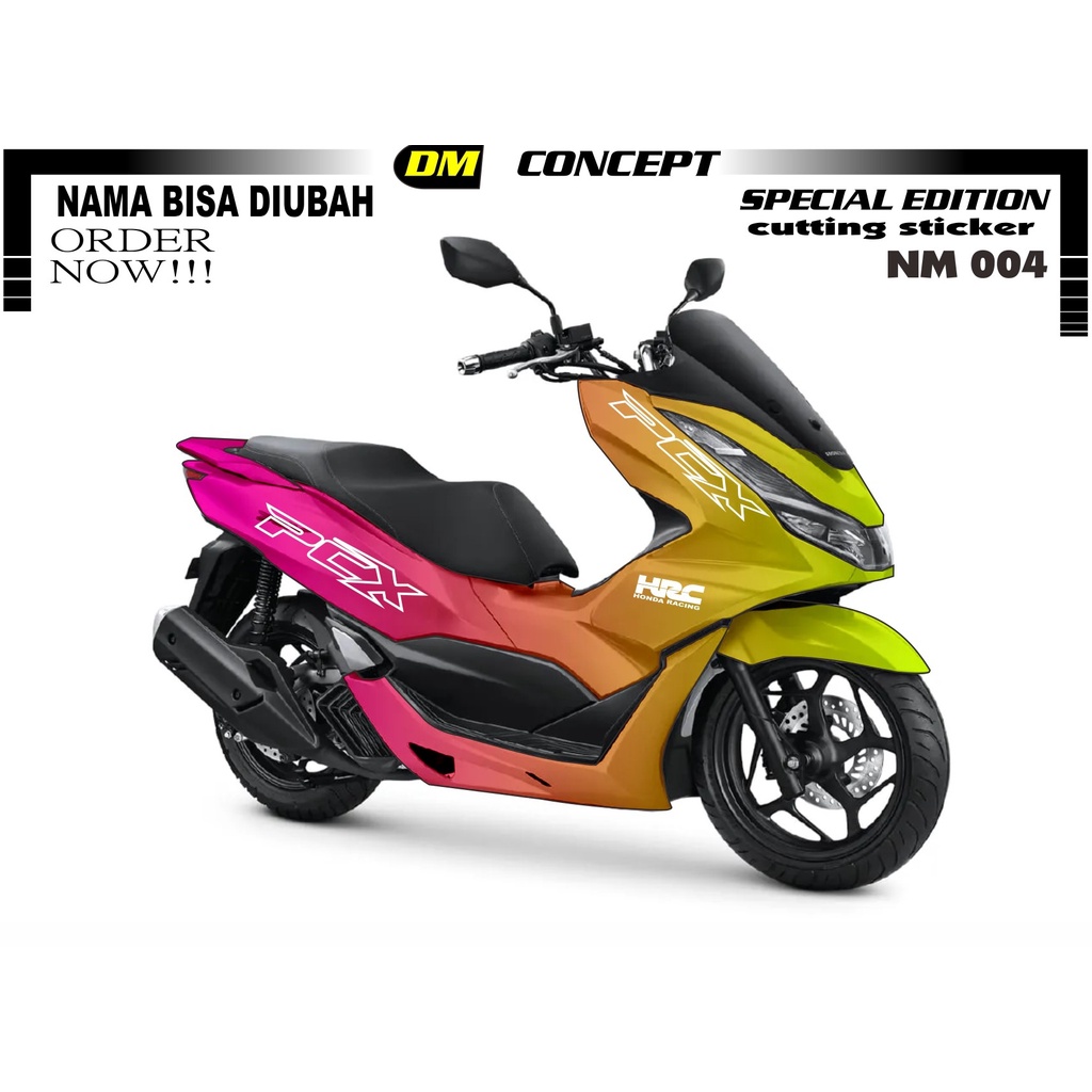 Jual DECAL STICKER PCX NEW BISA DI APLIKASIKAN KE SEMUA MOTOR FULL BODY