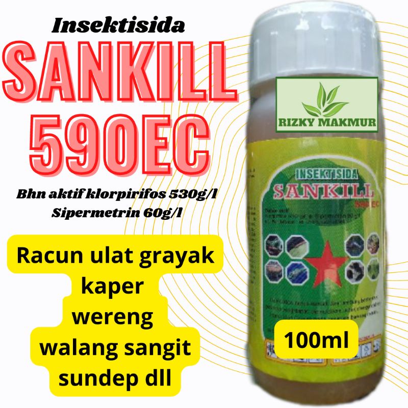 Jual Insektisida Sankill 590ec 100ml Shopee Indonesia