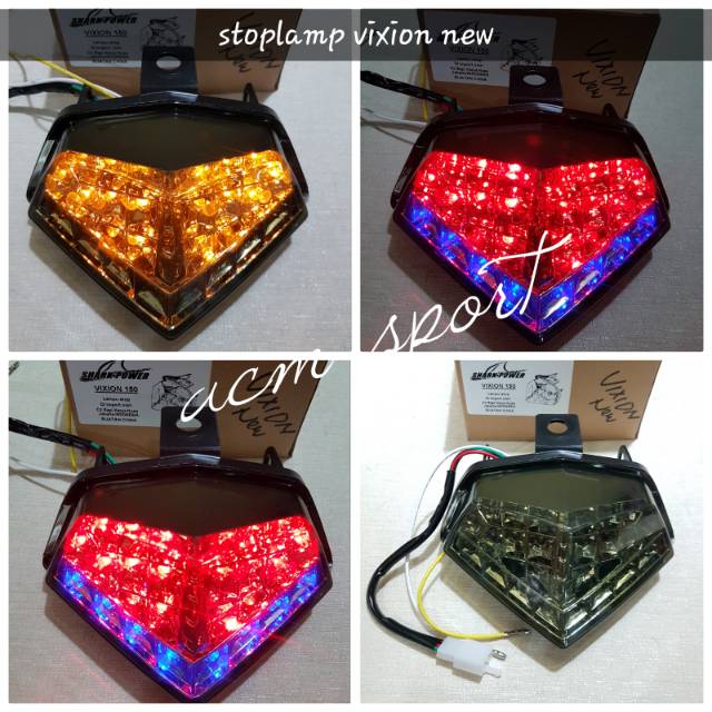 Jual Lampu Stop Led Running Yamaha Vixion New Stoplamp Led Vixion