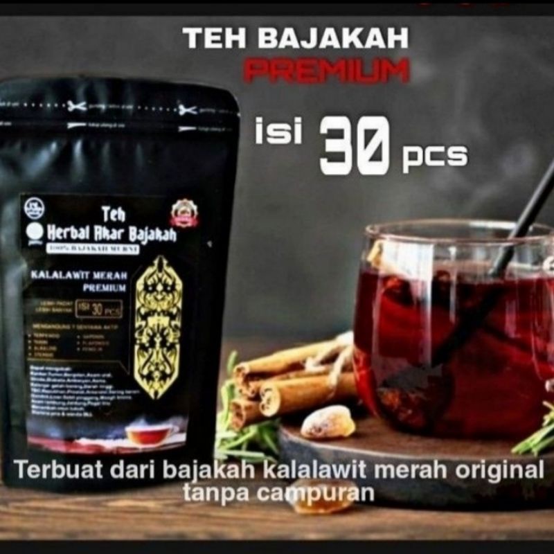 Jual Teh Bajakah Asli Kalimantan Isi 30 Kantong Teh Akar Bajakah