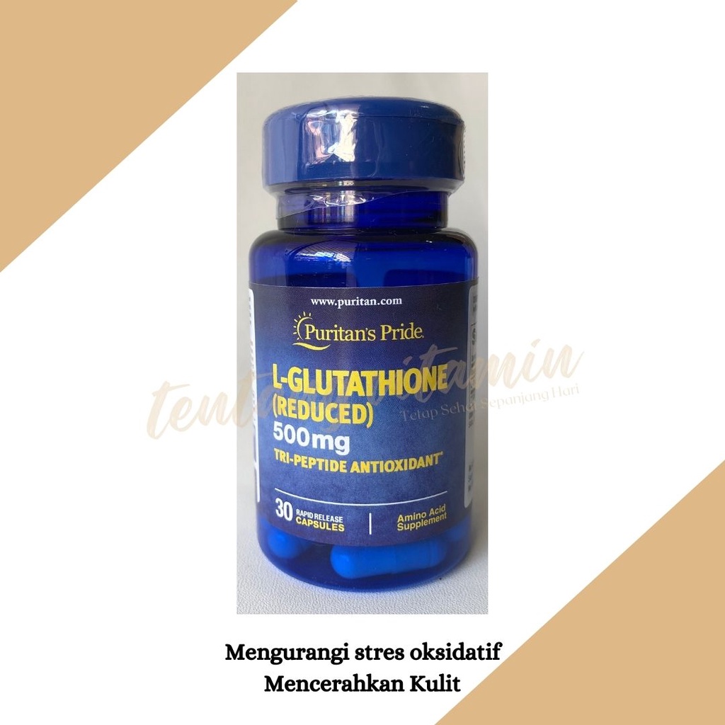 Jual Puritan S Pride L Glutathione Mg Capsules Untuk