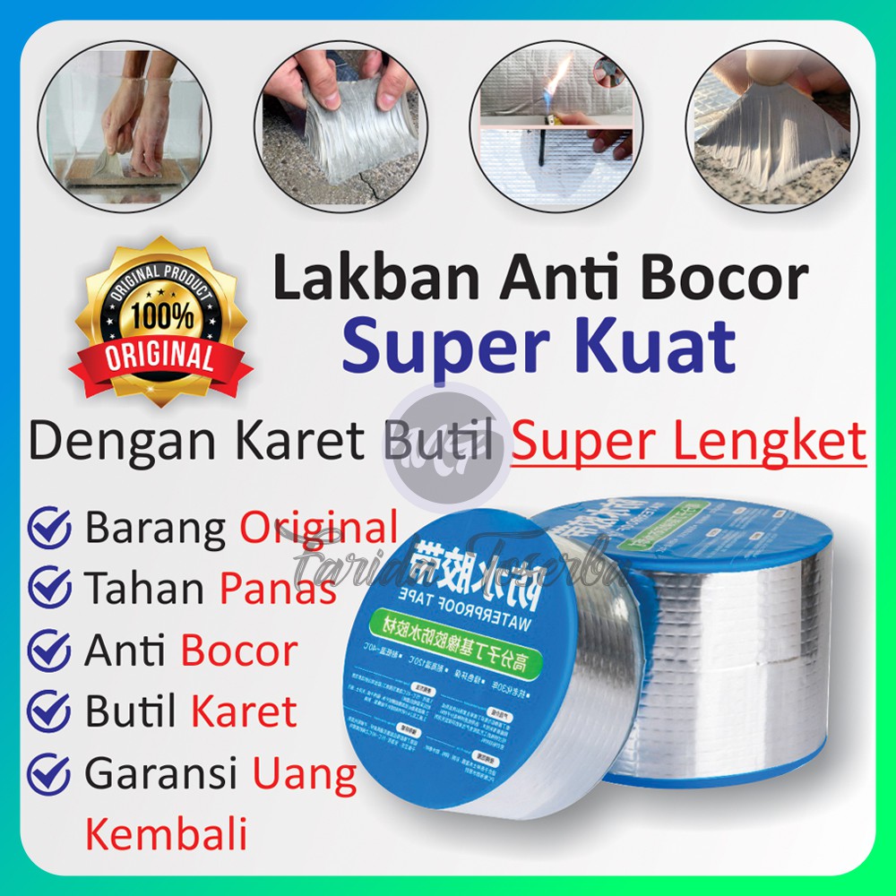 Jual Lakban Perekat Ajaib Super Kuat Anti Bocor Tahan Air Alumunium