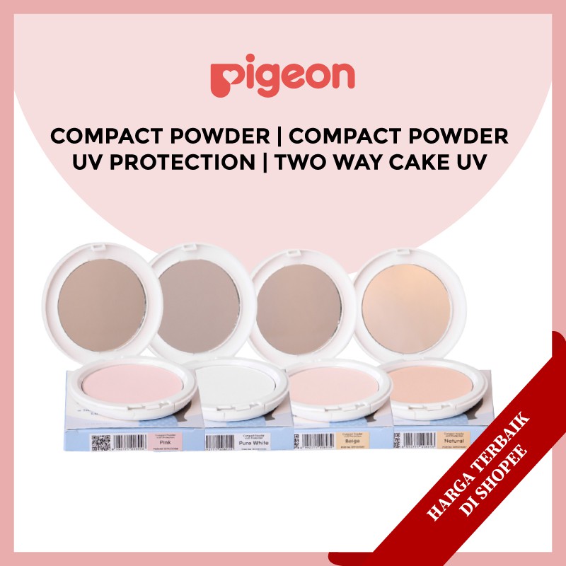 Jual Pigeon Teens Compact Powder Uv Protection Two Way Cake Bedak