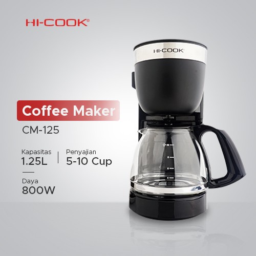 Jual MESIN KOPI COFFEE MAKER HI COOK CM 125 CM125 1 25 LT