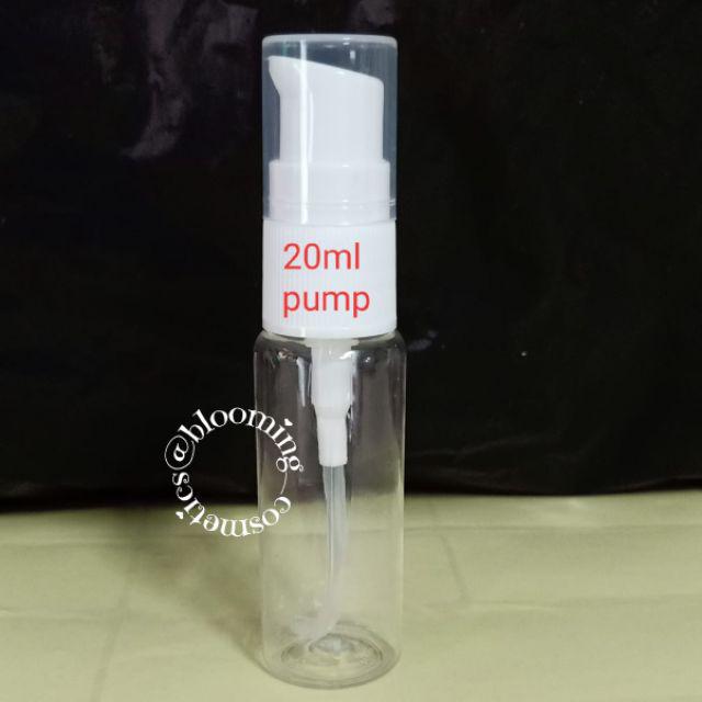 Jual Wadah Botol Kosong Flip Top Spray Pump Press Top Shopee