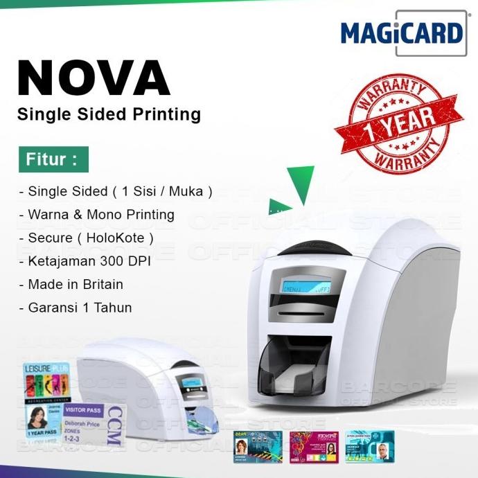 Jual Id Card Printer Kartu Magicard Nova Cetak Kartu Pvc Thermal