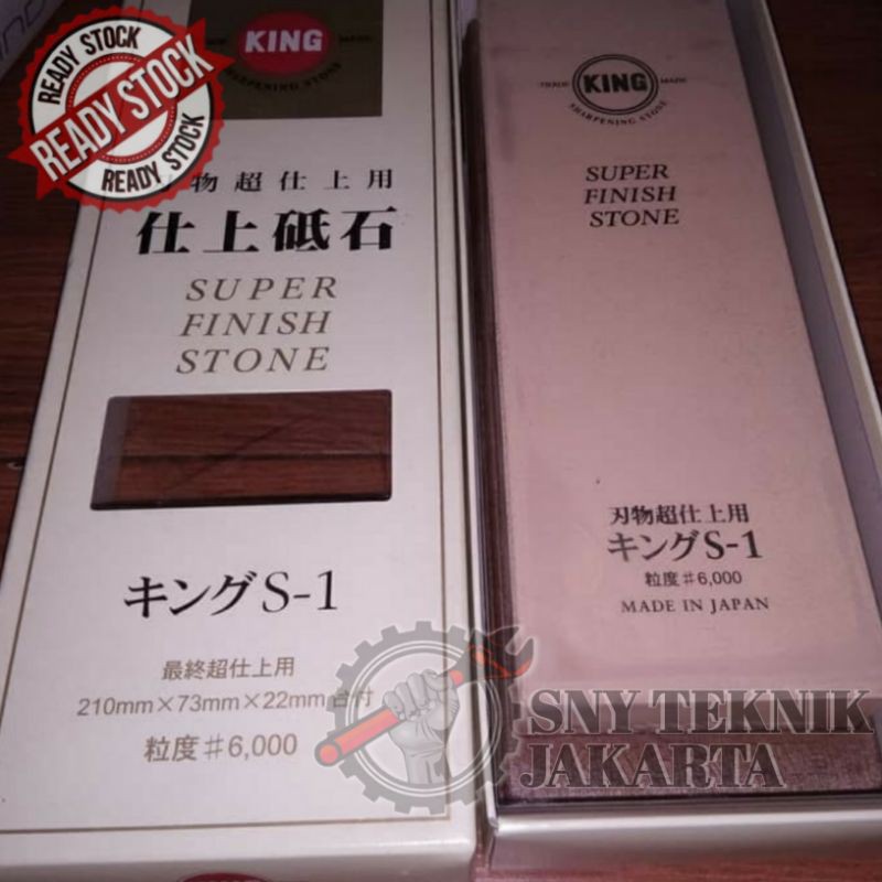 Jual Original King Batu Asah Pisau Golok Gritt Made In Japan