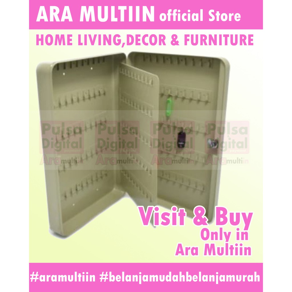 Jual Krisbow Key Box Kotak Kunci Berdaya Tampung Kunci Shopee