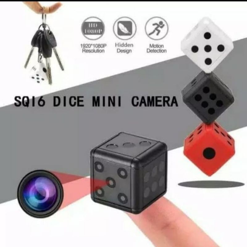 Jual Spy Cam Mini Sq Hidden Kamera Pengintai Bentuk Dadu Shopee