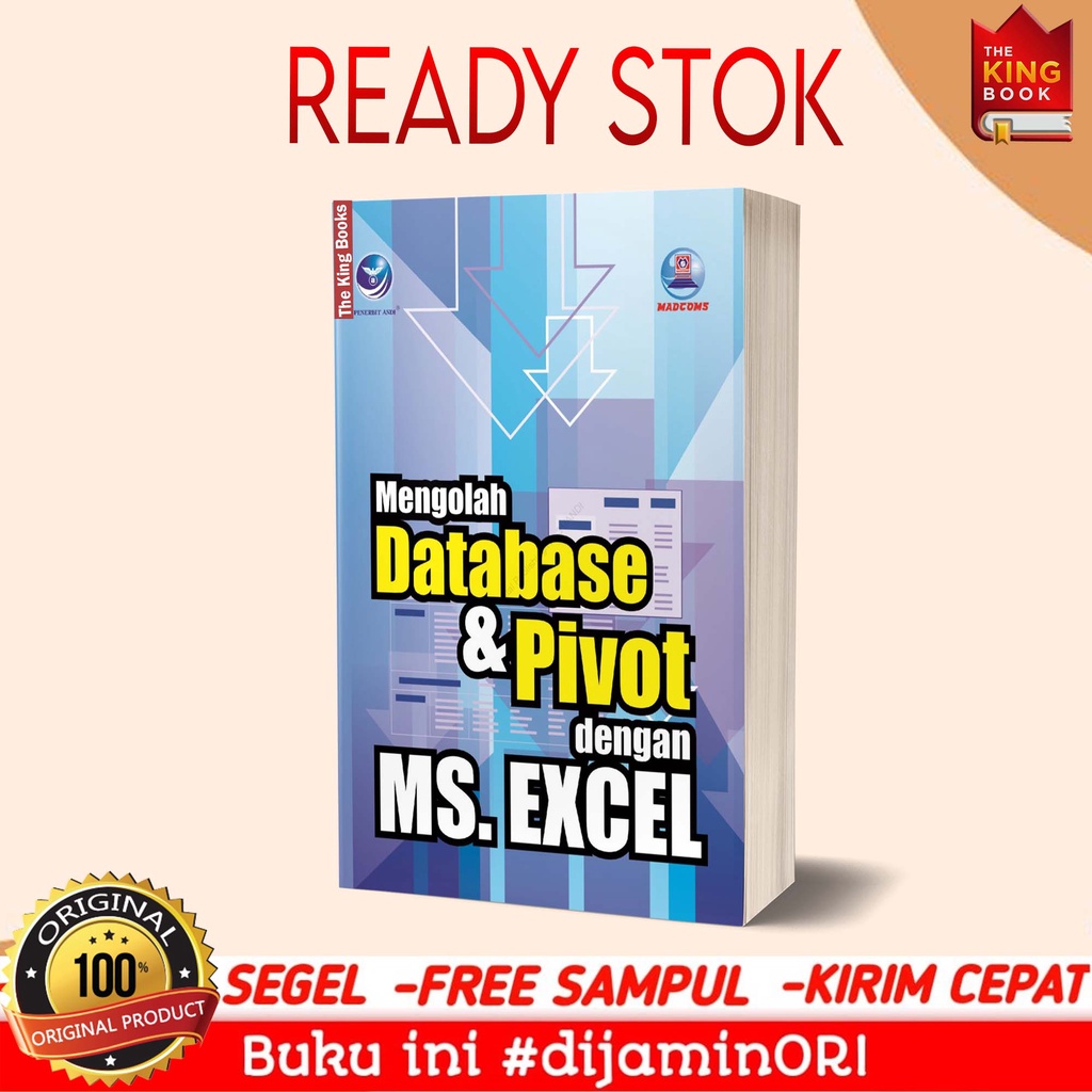 Jual Buku Mengolah Database Dan Pivot Dengan MS Excel Shopee Indonesia