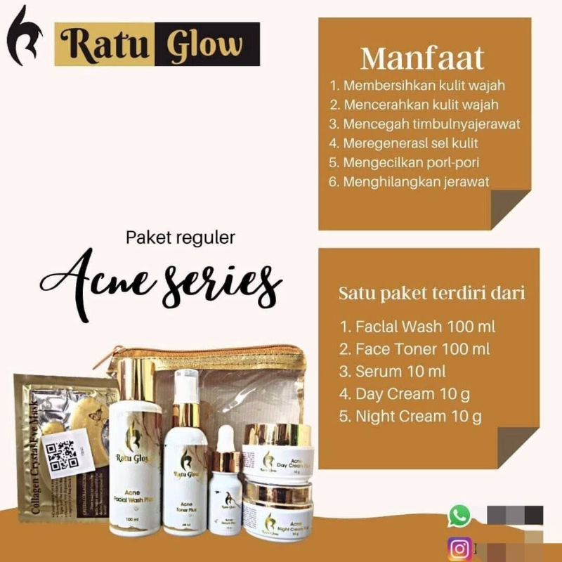 Jual Ratu Glow Skincare BPOM 100 HALAL Shopee Indonesia