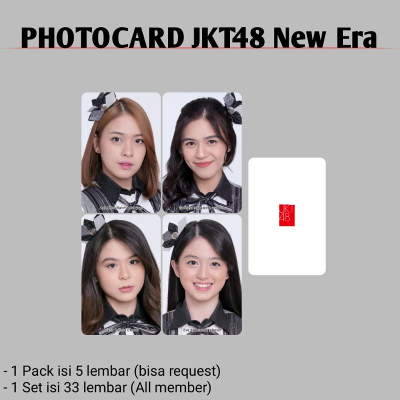 Jual Photocard JKT48 Edisi Foto Kabesha Shopee Indonesia