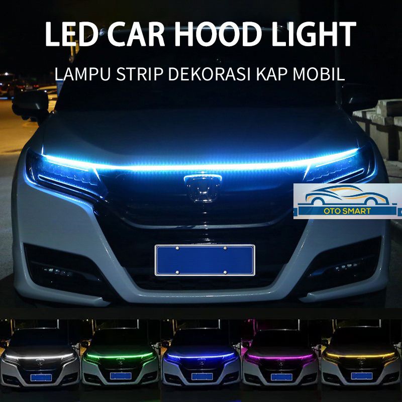 Jual LAMPU STRIP LED FLEKSIBEL UNIVERSAL UNTUK DEKORASI MOBIL LAMPU