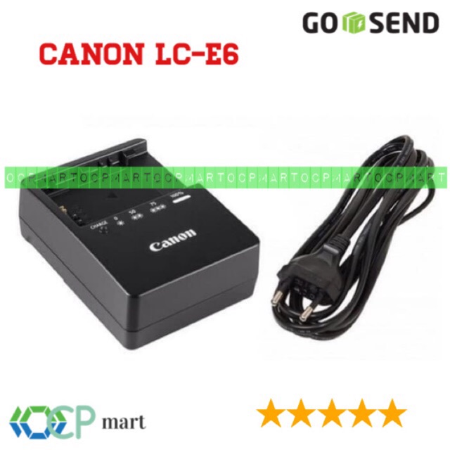 Jual Charger Canon LC E6 LC E6E For LP E6 Eos R RA R5 R6 R7 90D 60d 70d