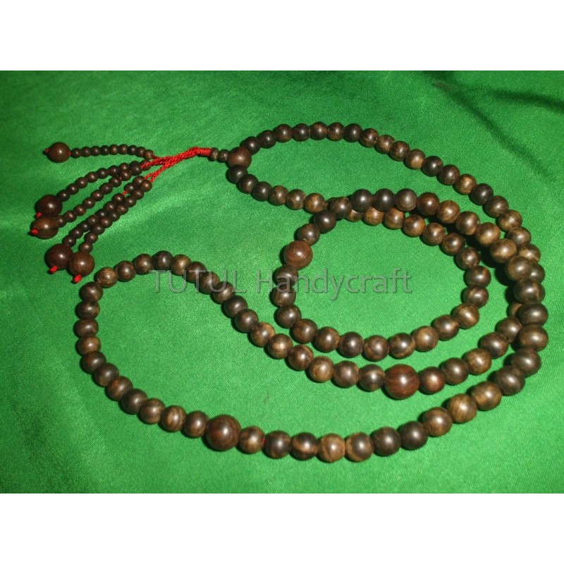 Jual Tasbih Bhuda Kayu Kalimosodo Nusa Barong Model Kuncir Buah