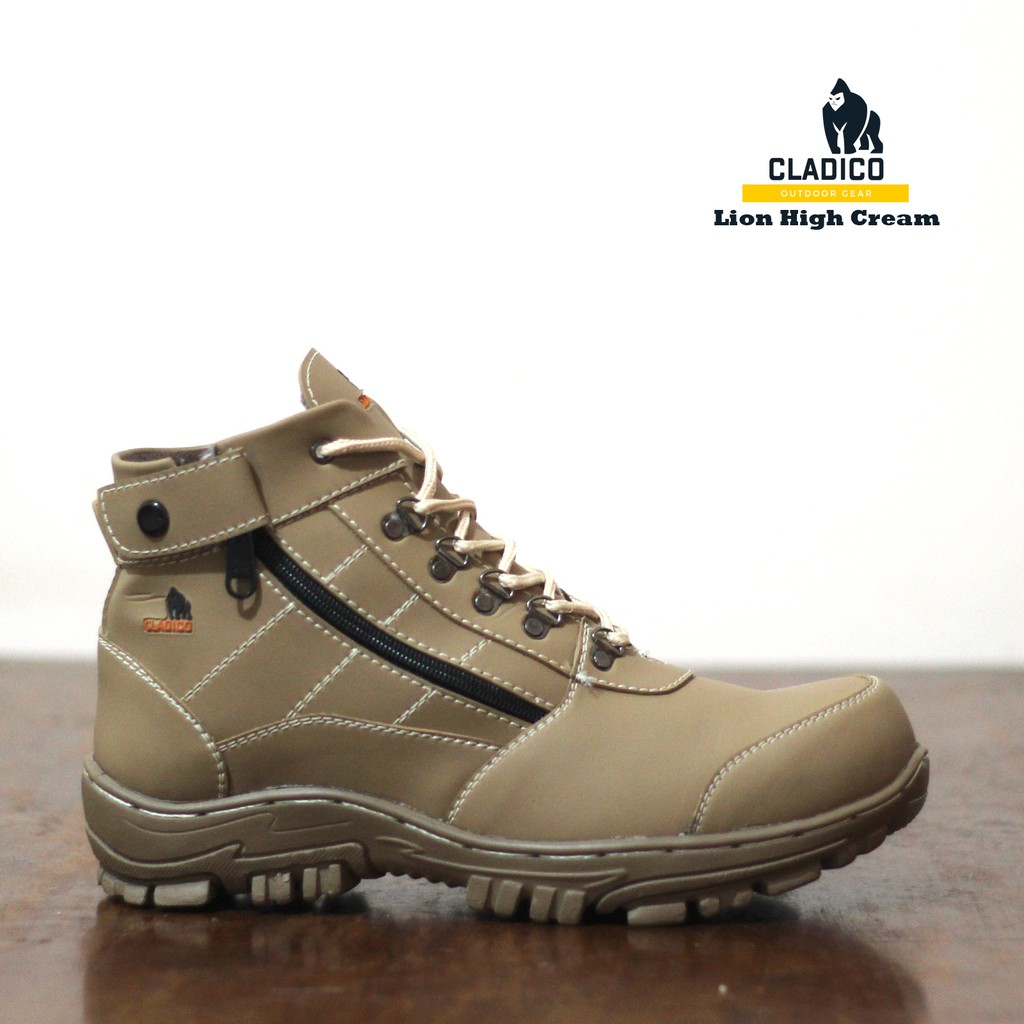 Jual Cladico Sepatu Safety Boots Pria Lion Original Shopee Indonesia