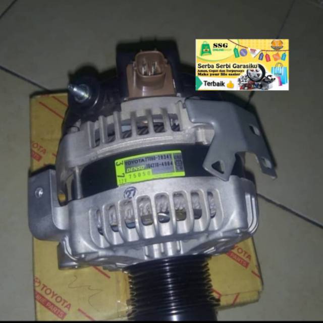 Jual Dinamo Ampere Alternator Toyota New Alphard Vellfire ANH20