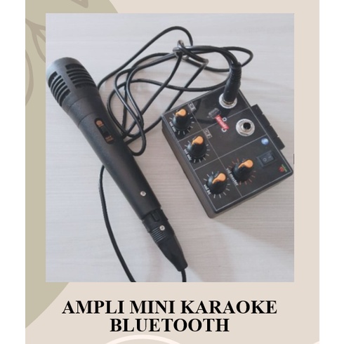 Jual Terlaris Ampli Mini V Karaoke Bluetooth Amplifier Mini V