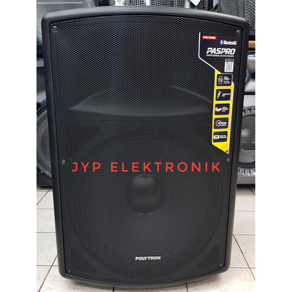 Jual SPEAKER PORTABLE POLYTRON PASPRO 15F2 PAS PRO 15F2 ORIGINAL 15