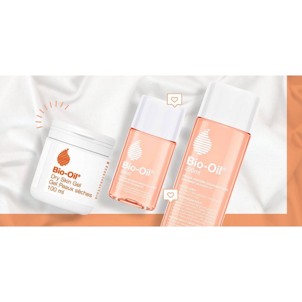 Jual Bio Oil Original Dry Skin Gel Skincare Natural All Size Shopee