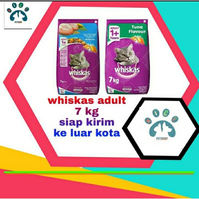 Jual Whiskas Adult Tuna Ocean Fish Kg Makanan Kucing Wiskas